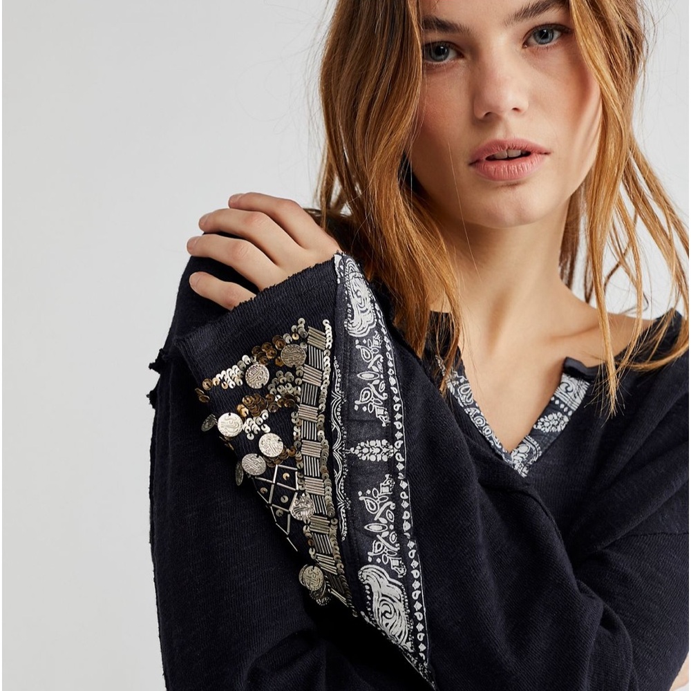 Free People Flip a Coin Tee - NWT XS